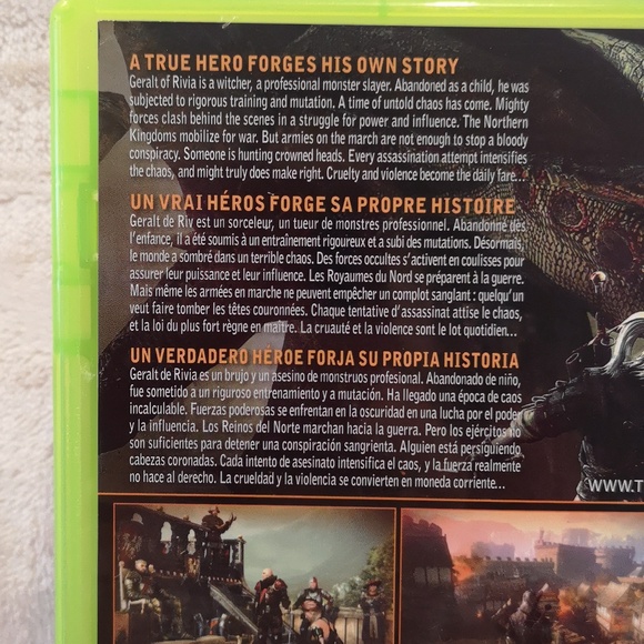 The Witcher 2 Assassins of Kings, enhanced édition, Xbox 360 - Picture 3 of 8